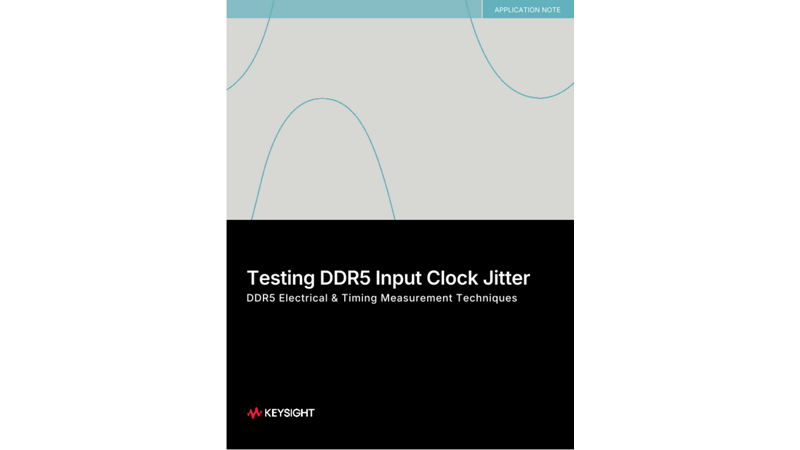 Testing DDR5 Input Clock Jitter